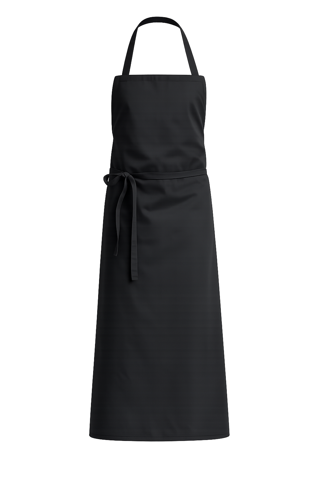 Verona Classic 90 x 75 - Latzschürze - schwarz