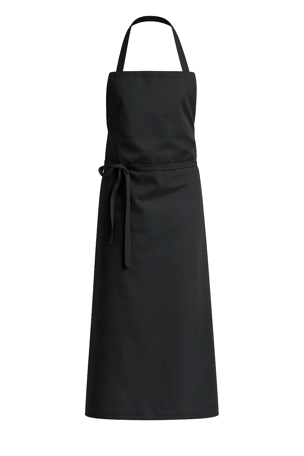 Verona Classic 90 x 75 - Latzschürze - schwarz