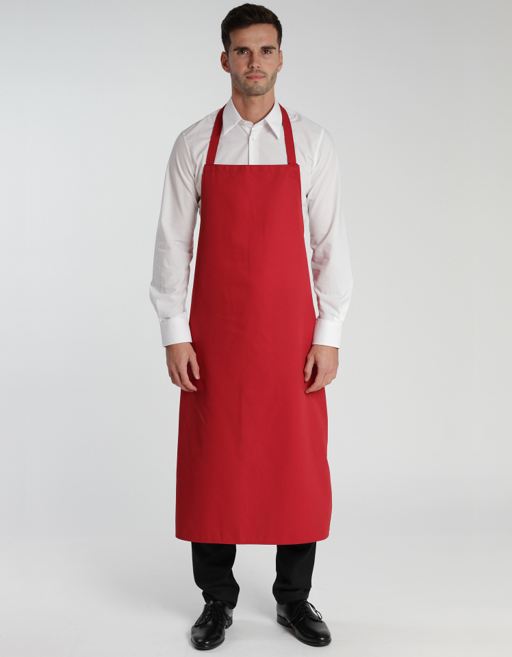 Latzschürze Verona Classic 110 x 75 cm - cherry