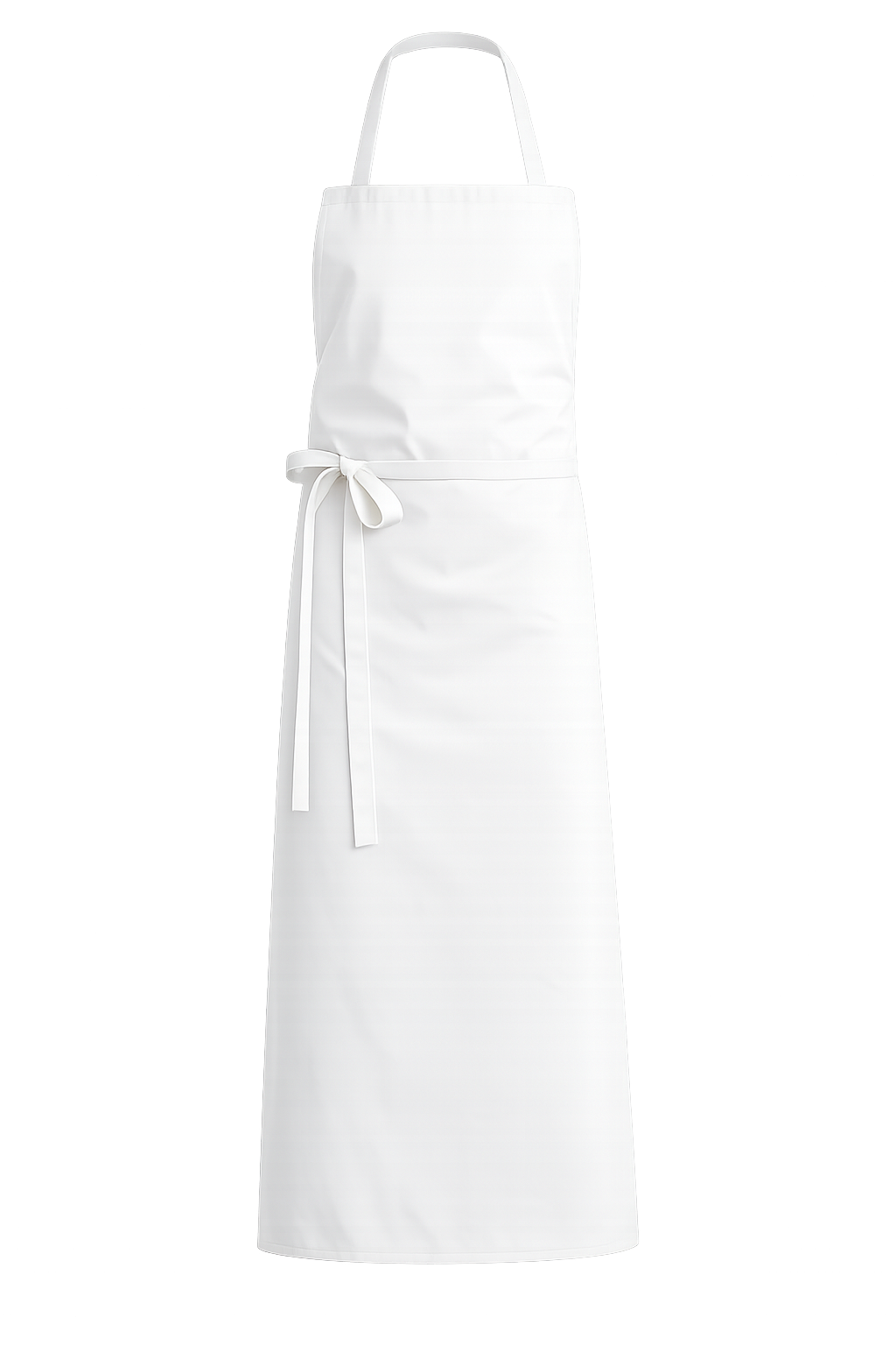 Verona Classic 90 x 75 - Latzschürze - weiß