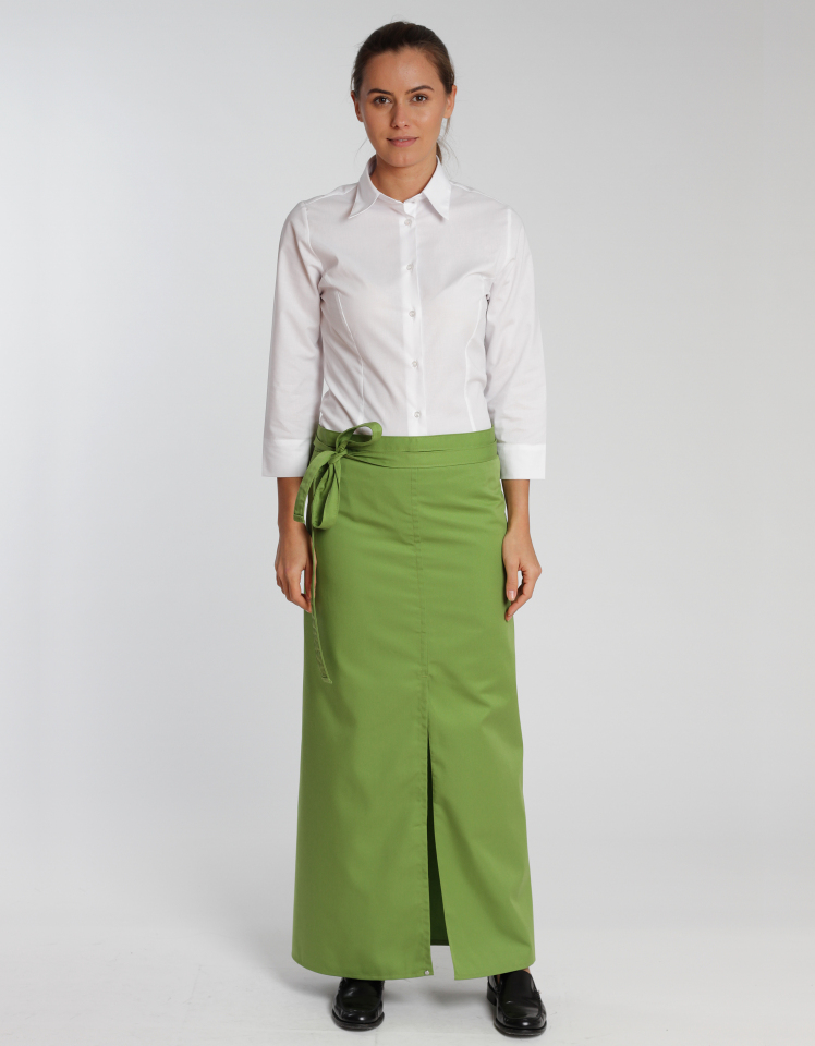 Schlitzschürze Milano Classic 80 x 100 cm - leaf