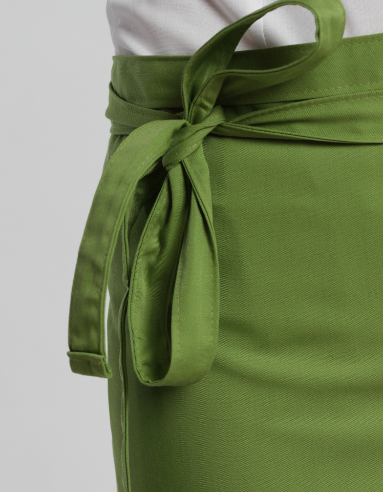 Schlitzschürze Milano Classic 80 x 100 cm - leaf