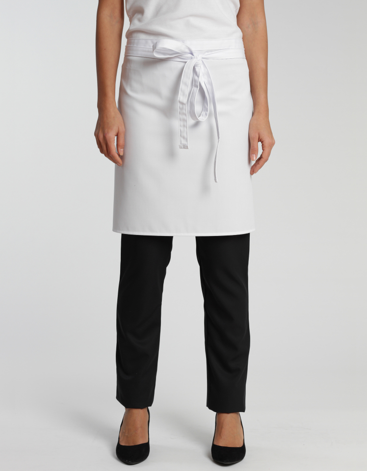 Bistroschürze Roma Classic 50 x 78 cm - weiß