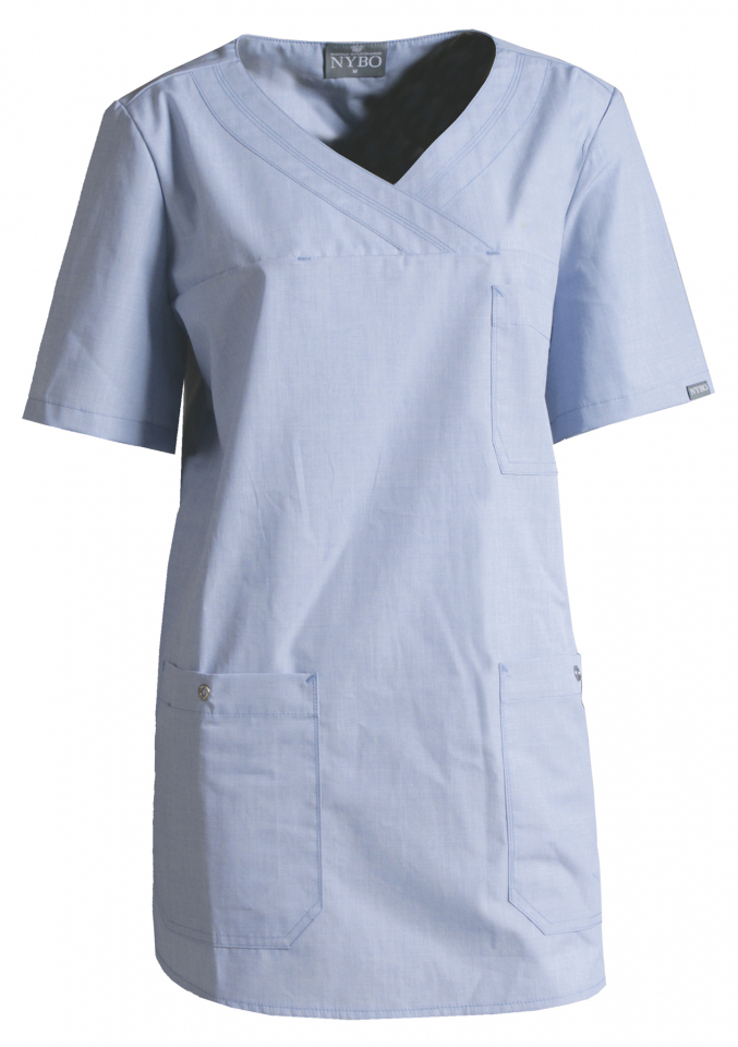 NATURE Damen-Schlupfhemd - hellblau