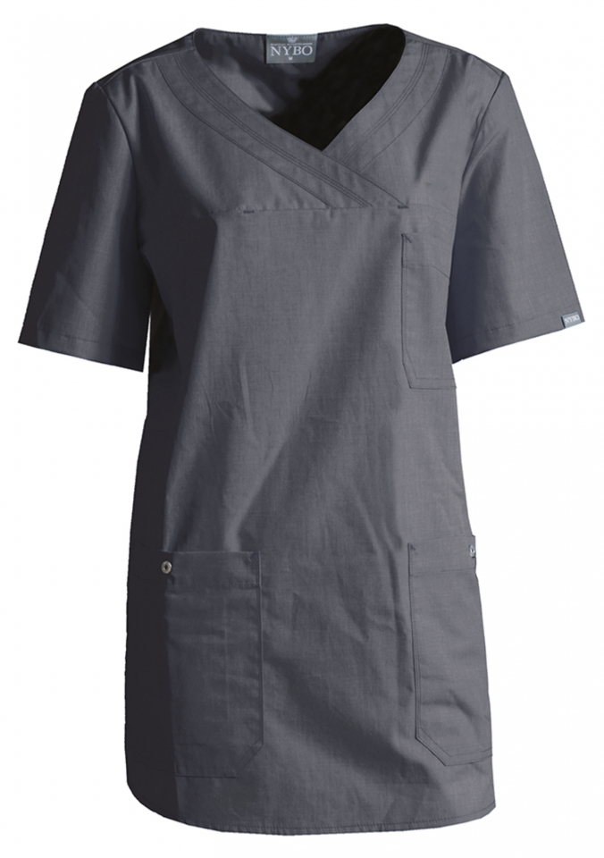 NATURE Damen-Schlupfhemd - anthrazit