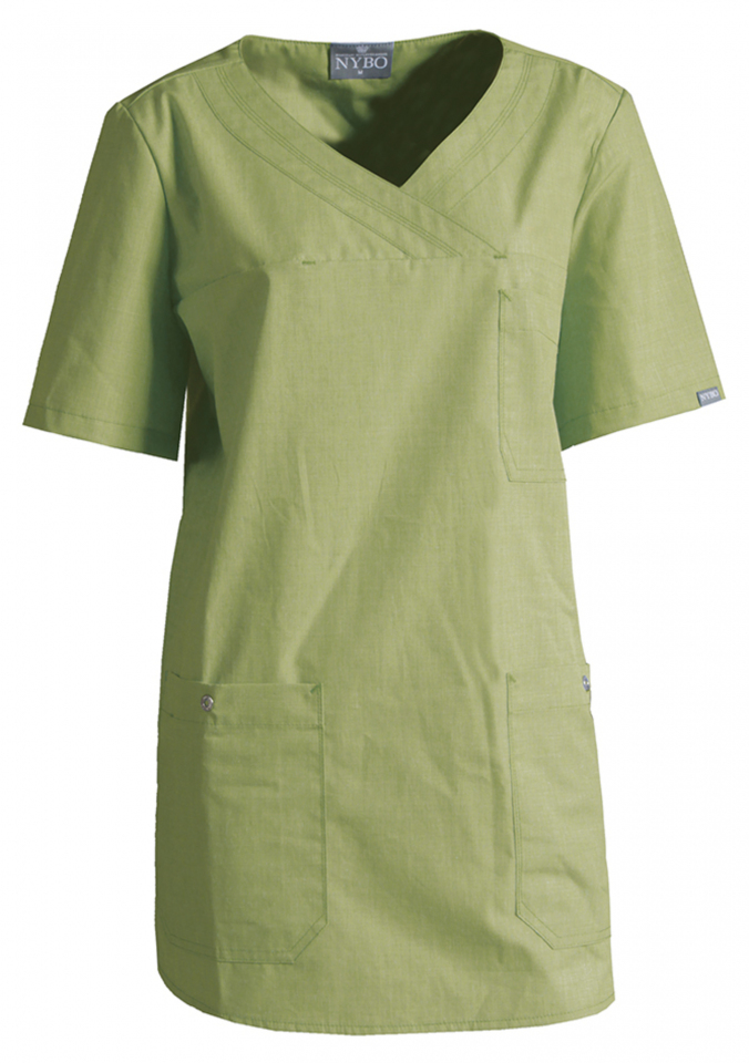 NATURE Damen-Schlupfhemd - grün