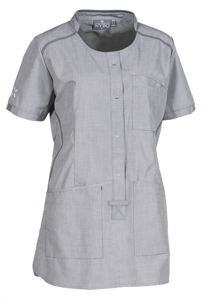 SPORTY Damen-Schlupfkasack - grau