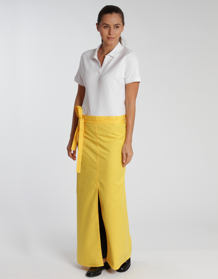 Schlitzschürze Milano Classic 80 x 100 cm - sunshine