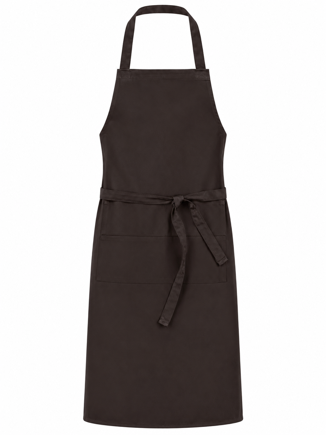 Verona Classic Bag 90 x 75 - Latzschürze - chocolate
