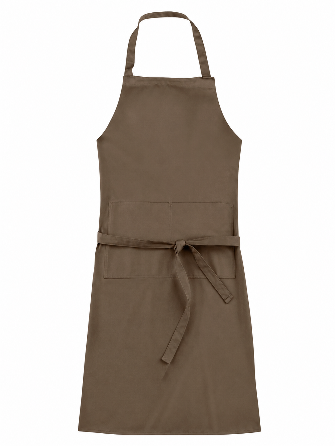 Verona Classic Bag 90 x 75 - Latzschürze - taupe