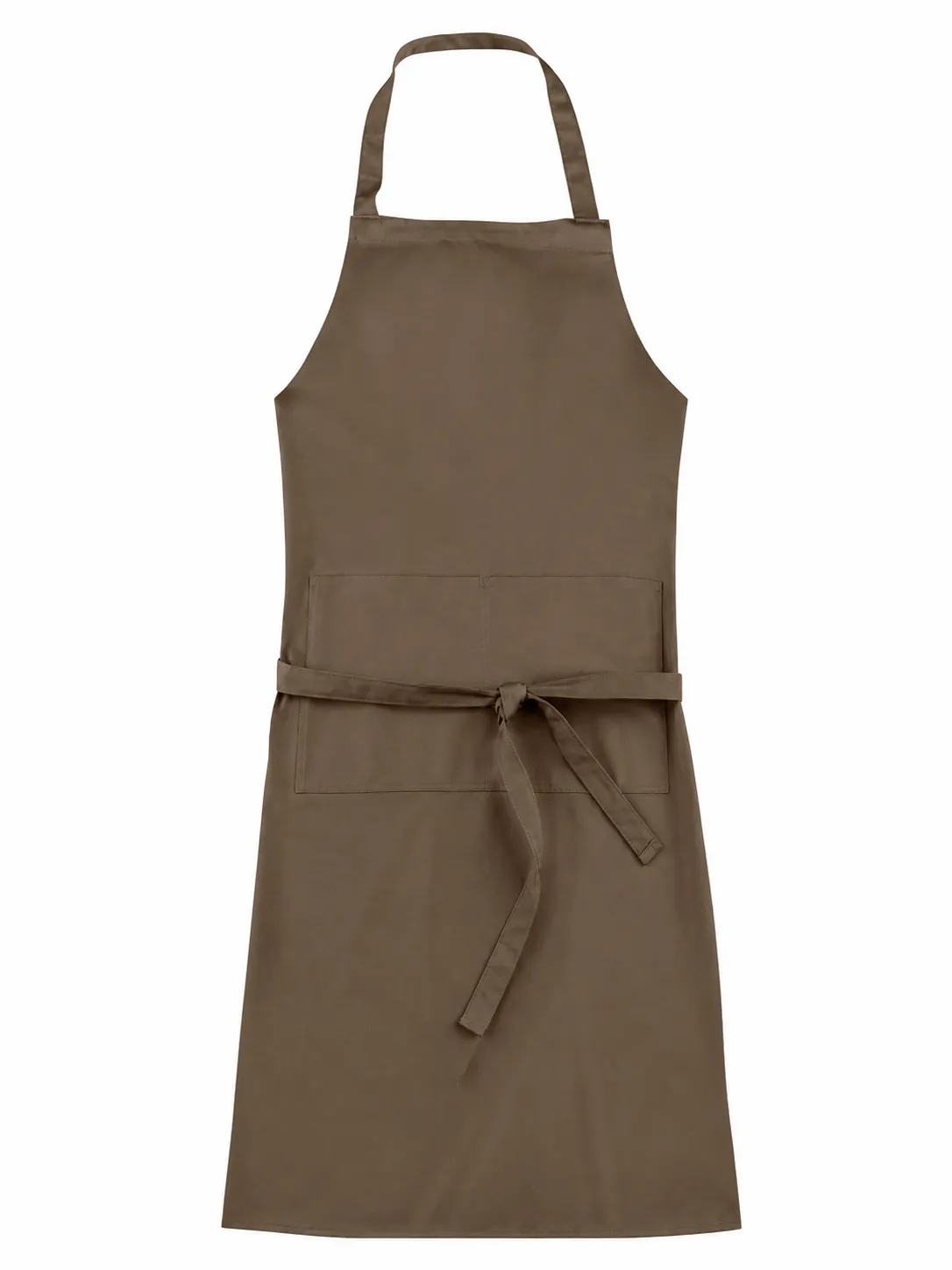 Verona Classic Bag 90 x 75 - Latzschürze - taupe