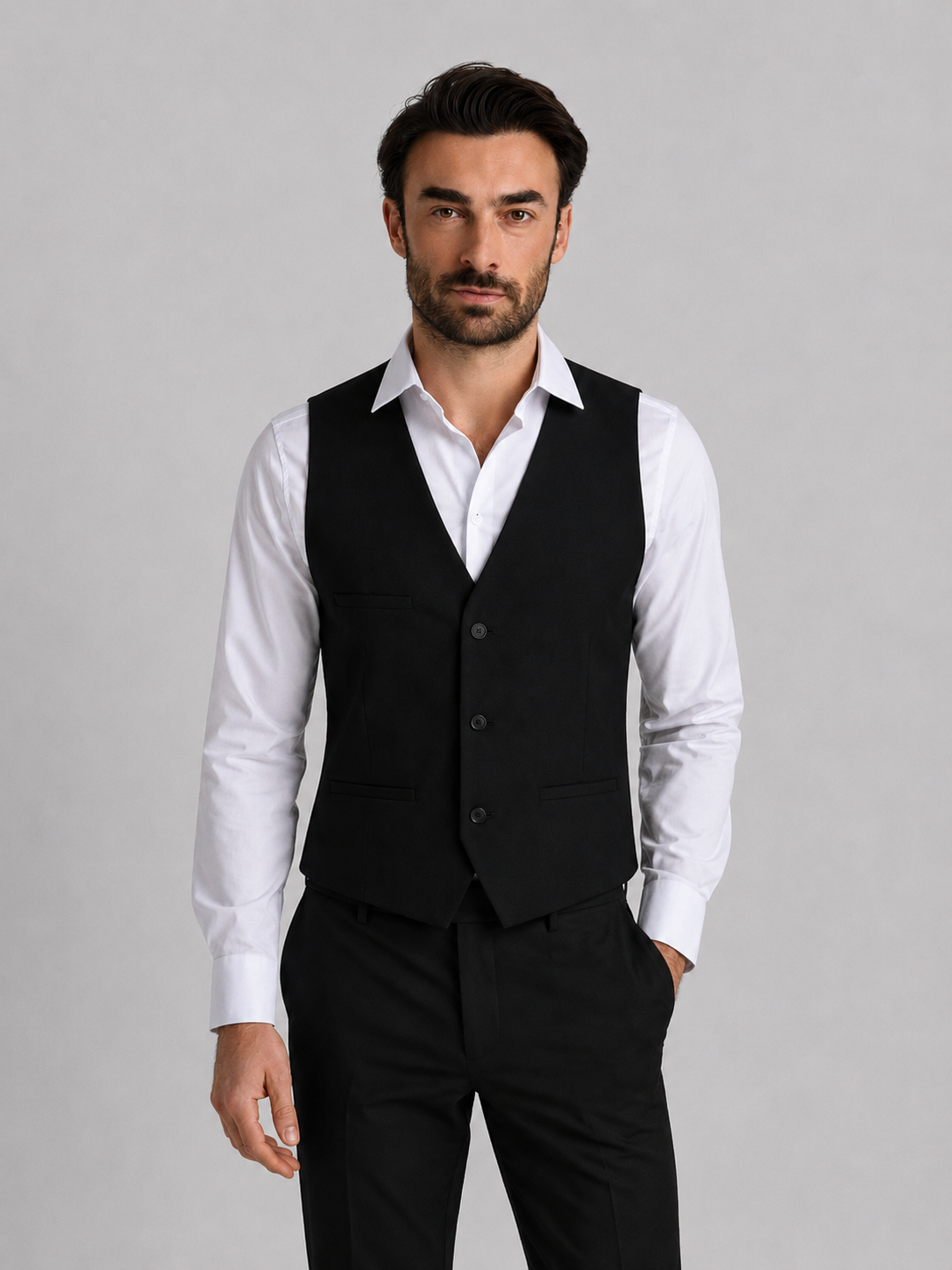 Pisa Man Classic - Weste - schwarz