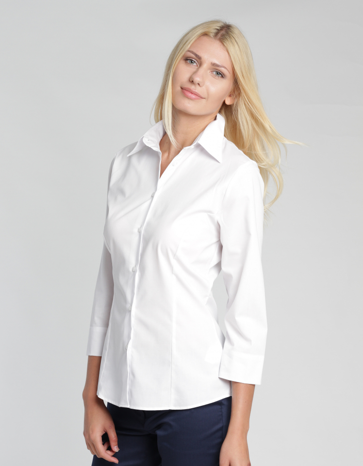 Bluse Ferrara Lady - weiß