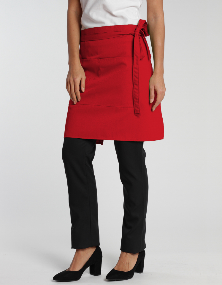 Bistroschürze Roma Bag Classic 80 x 100 cm - rot