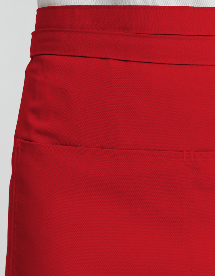 Bistroschürze Roma Bag Classic 80 x 100 cm - rot