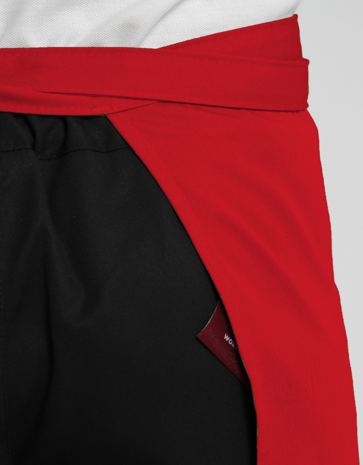 Bistroschürze Roma Bag Classic 80 x 100 cm - rot