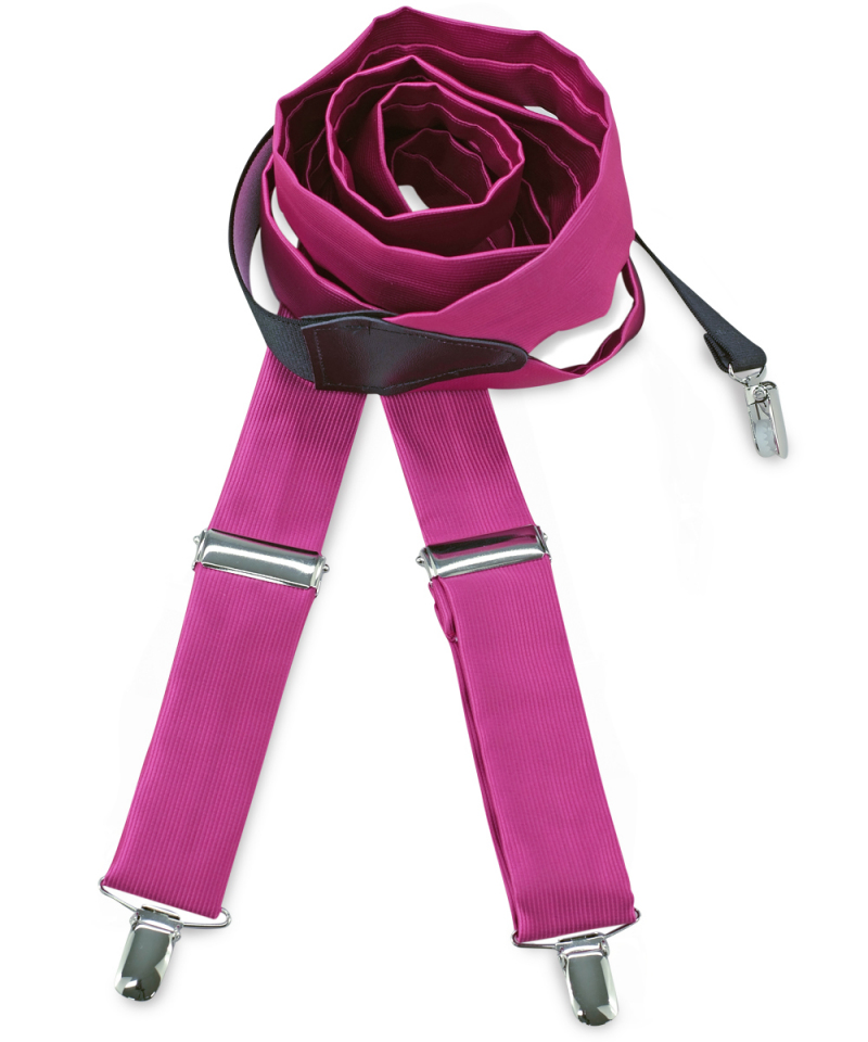 Hosenträger Moricone - magenta