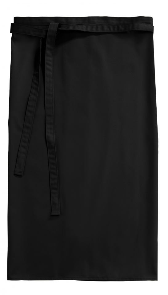 Bistroschürze Roma Classic 80 x 100 cm - schwarz