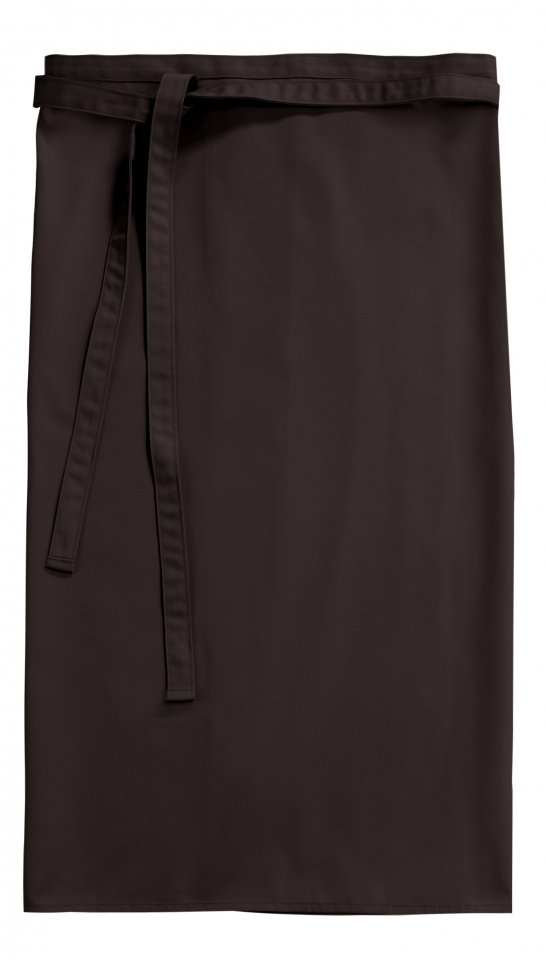 Bistroschürze Roma Classic 80 x 100 cm - chocolate