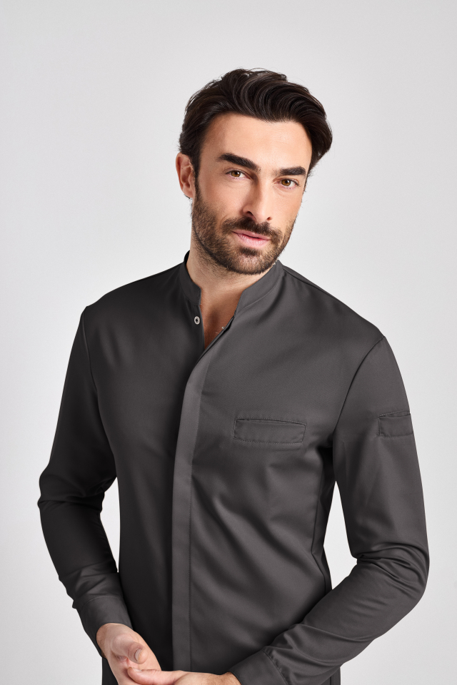 Vigo Man Care - Kochjacke - schwarz
