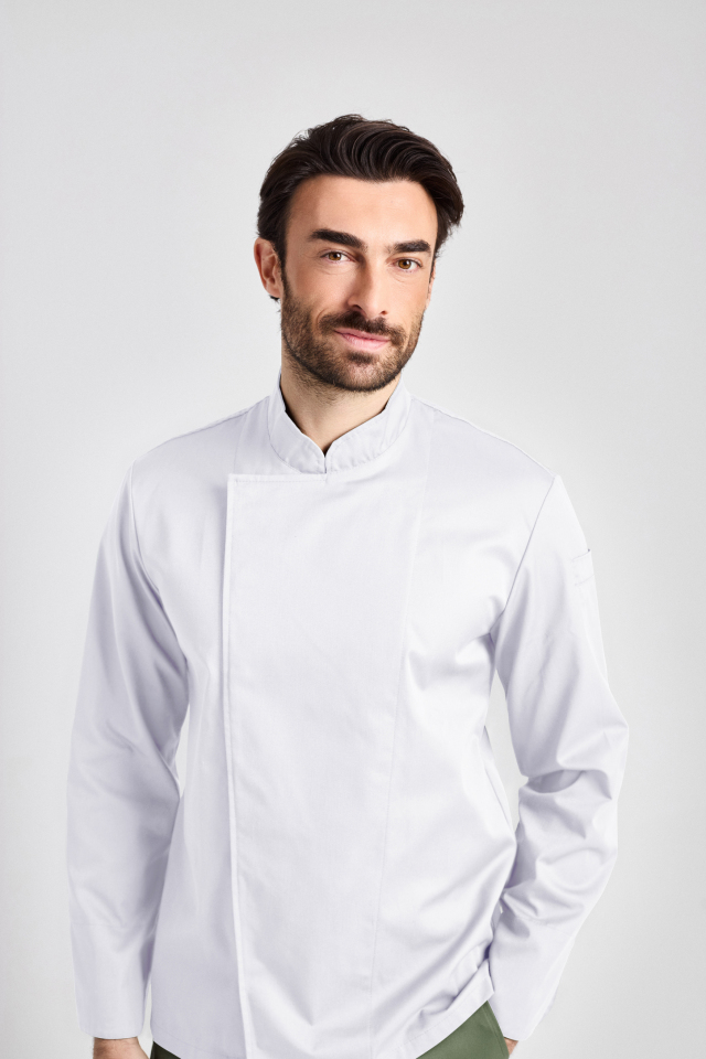 Rimini-Bene Man Classic - Kochjacke - weiß