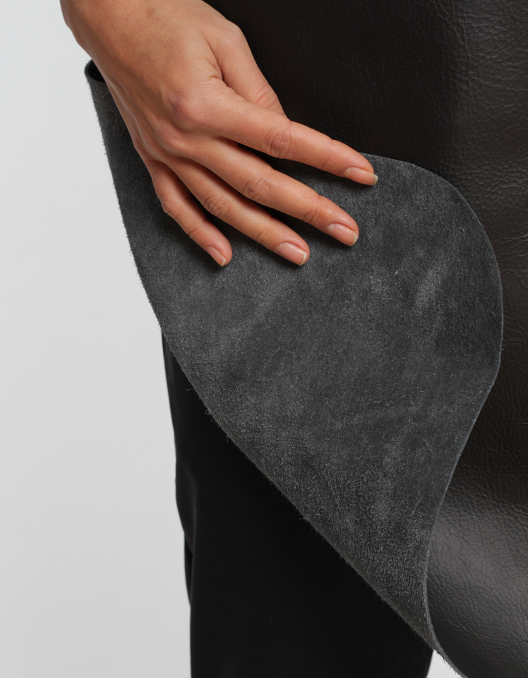 Lederschürze Ustica 75 x 60 cm - schwarz