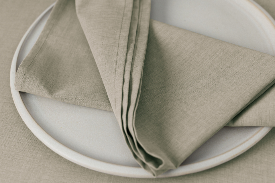 Arezzo 37 x 37 cm Servietten beige