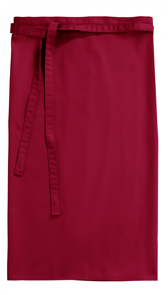 Bistroschürze Roma Classic 80 x 100 cm - cherry
