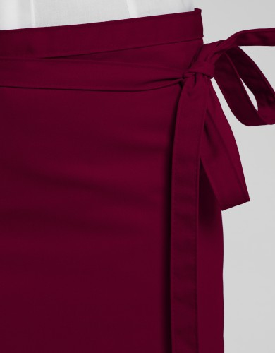 Bistroschürze Roma Classic 80 x 100 cm - cherry