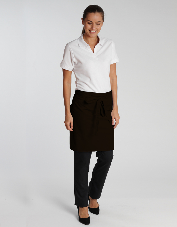 Bistroschürze Roma Classic 50 x 78 cm - chocolate