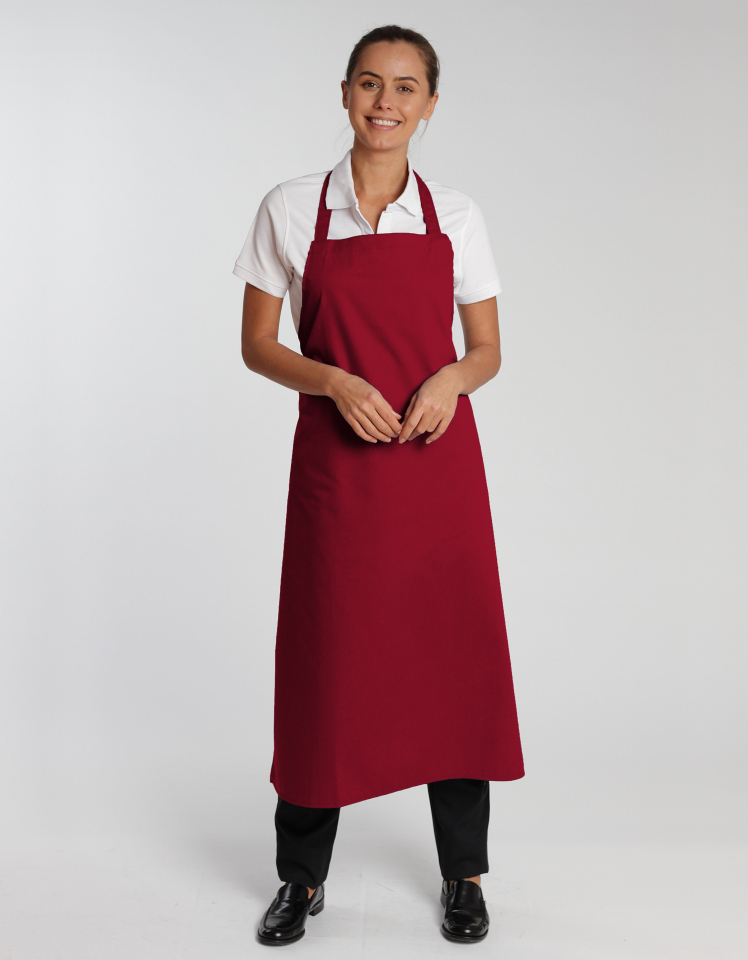 Latzschürze Verona Classic 110 x 75 cm - regency red