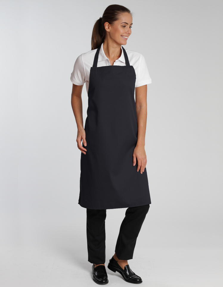 Latzschürze Verona Classic 90 x 75 cm - lava