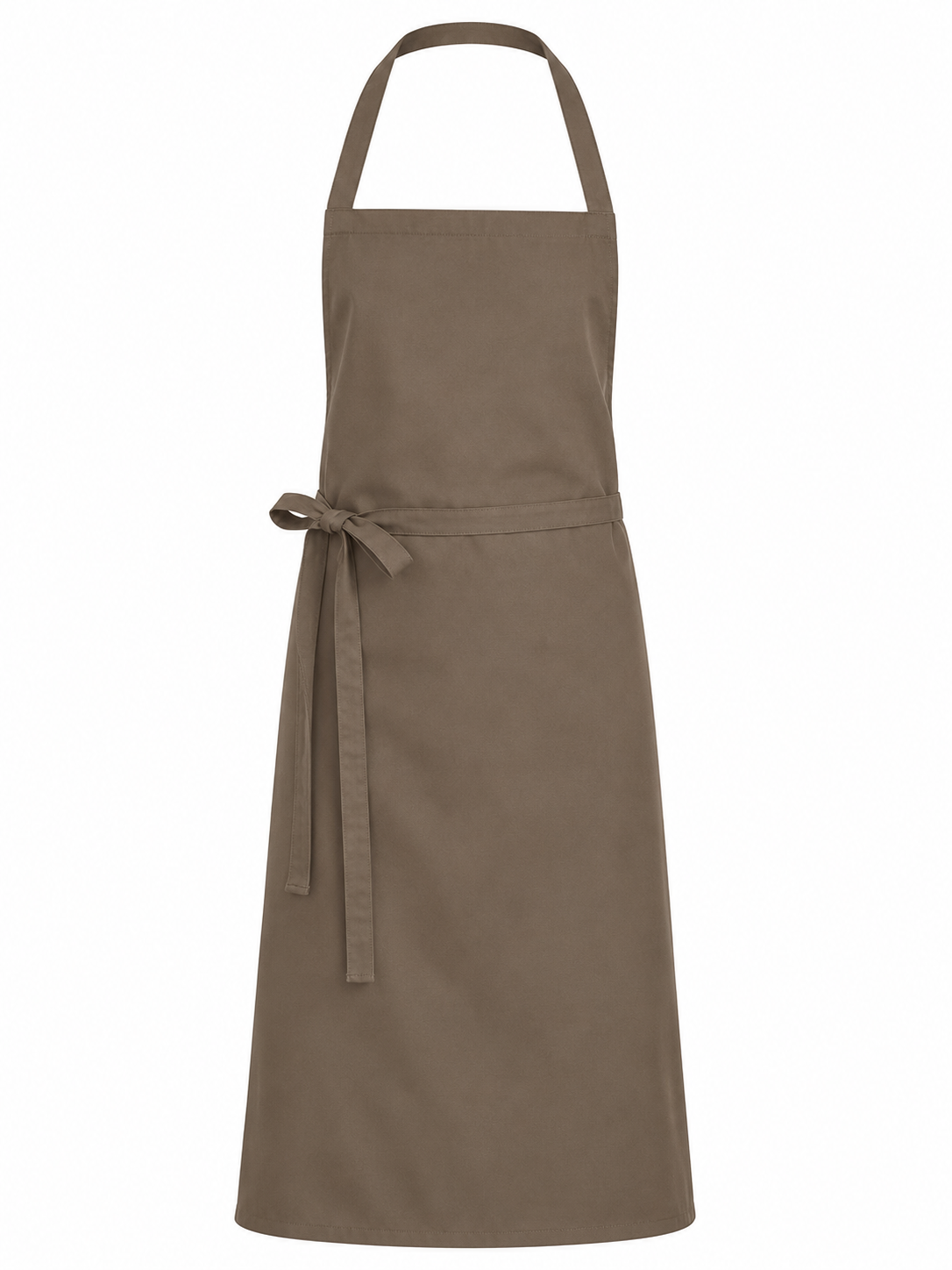 Verona Classic 90 x 75 - Latzschürze - taupe