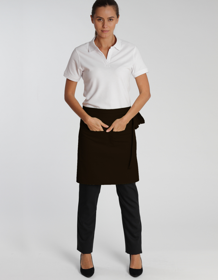 Bistroschürze Roma Bag Classic 50 x 78 cm - chocolate
