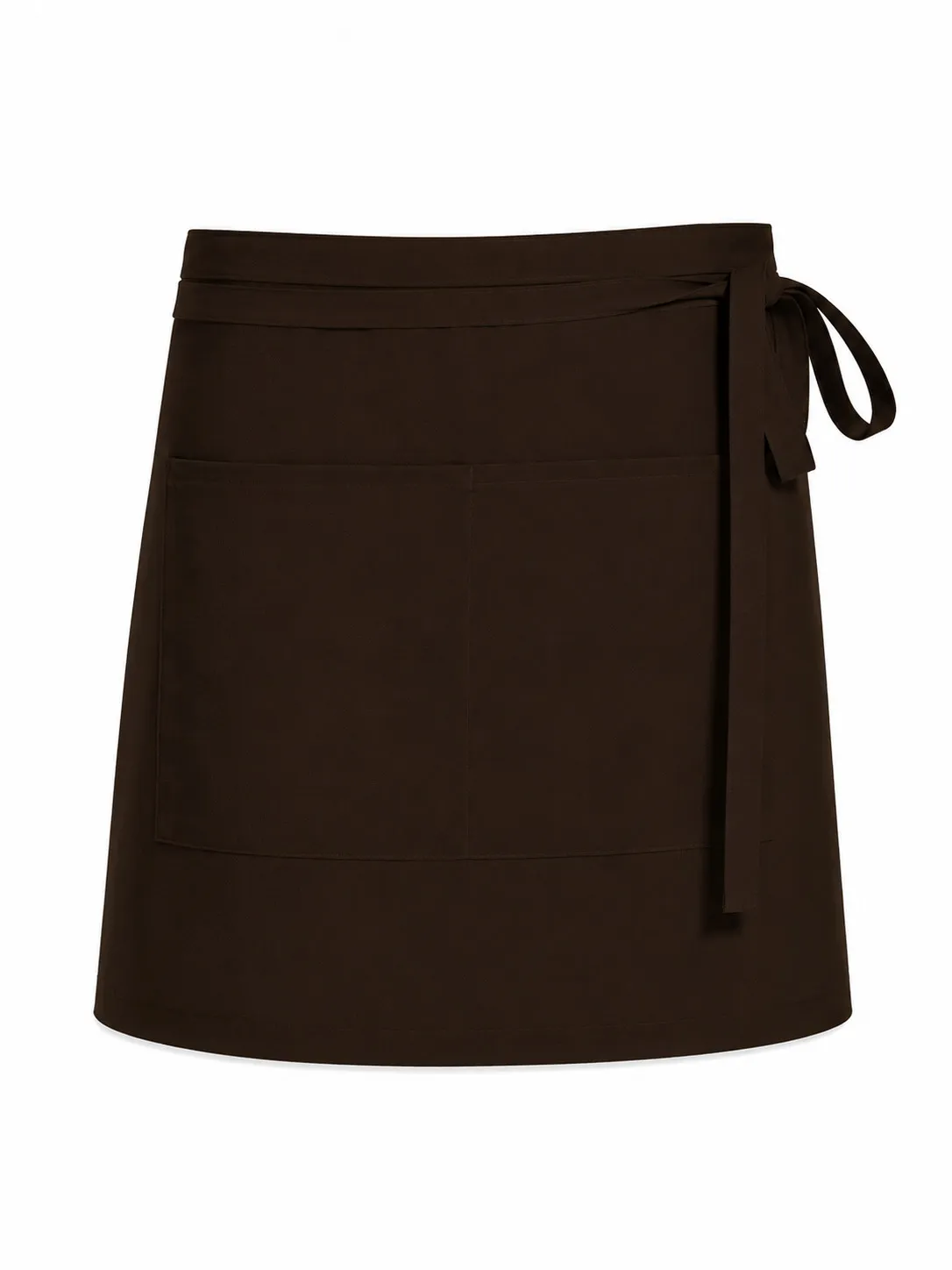 Roma Classic Bag 50 x 78 - Bistroschürze mit Tasche - chocolate