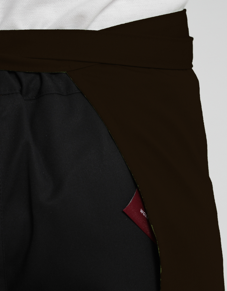 Bistroschürze Roma Bag Classic 50 x 78 cm - chocolate