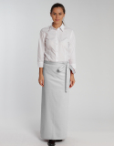 Bistroschürze Roma Classic 100 x 100 cm - weiß