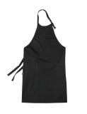 Latzschürze Vittoria Classic 105 x 75 cm - schwarz
