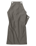 Latzschürze Potenza X Melange 90 x 71 cm - braun-melange