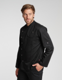 Kochjacke Turin Man Classic - schwarz