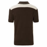 Mens Workwear Polo - COLOR - brown/stone