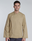 Kochjacke Turin Man Classic - khaki