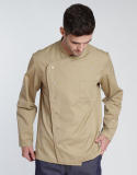 Kochjacke Turin Man Classic - khaki