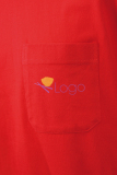 Mens Round-T Pocket - red