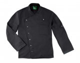 Kochjacke Turin Man GreeNature - schwarz