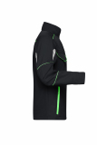 Workwear Softshell Jacket - COLOR - black/lime-green