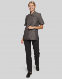 Jacke Livorno Lady Melange - dunkelgrau-melange