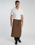 Bistroschürze Roma Classic 80 x 100 cm - toffee