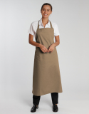 Latzschürze Verona Classic 110 x 75 cm - khaki