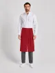 Milano Classic 80 x 100 - Schlitzschürze - regency red